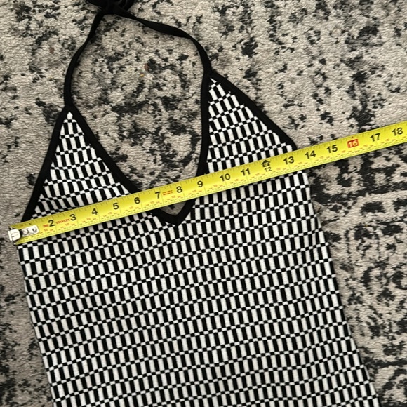 Butter Melon NWT Mini Bodycon Check Dress - Picture 15 of 16